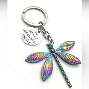 Dragonfly key chain